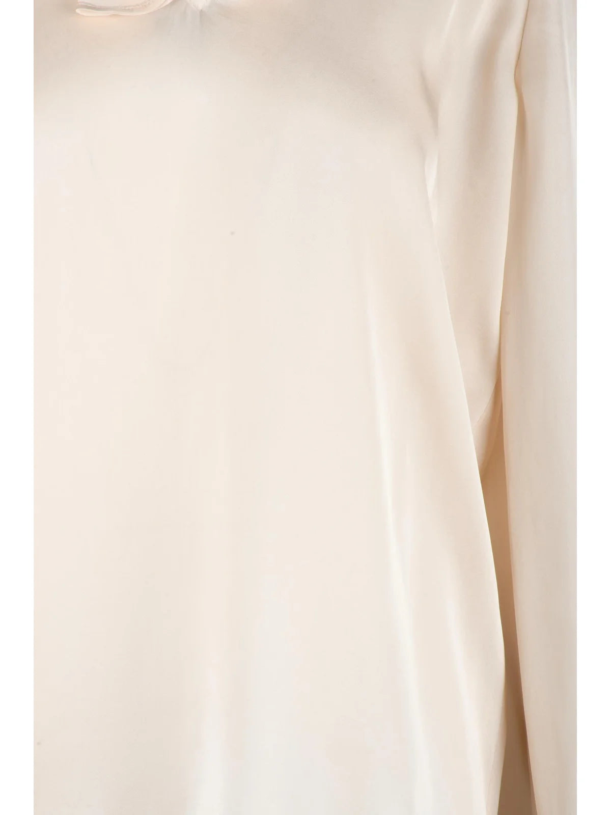 Beige Acetate Viscose Women's Blouse
