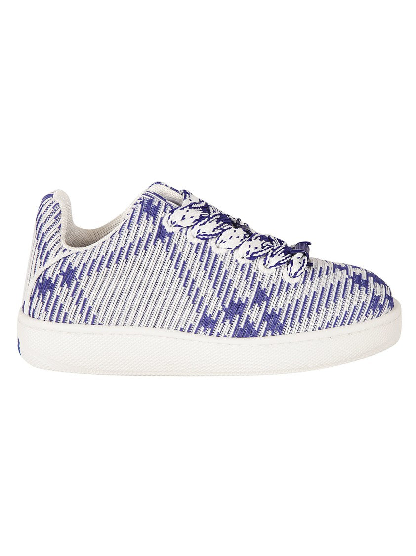 Textured Pattern Sneakers With Dynamic Print