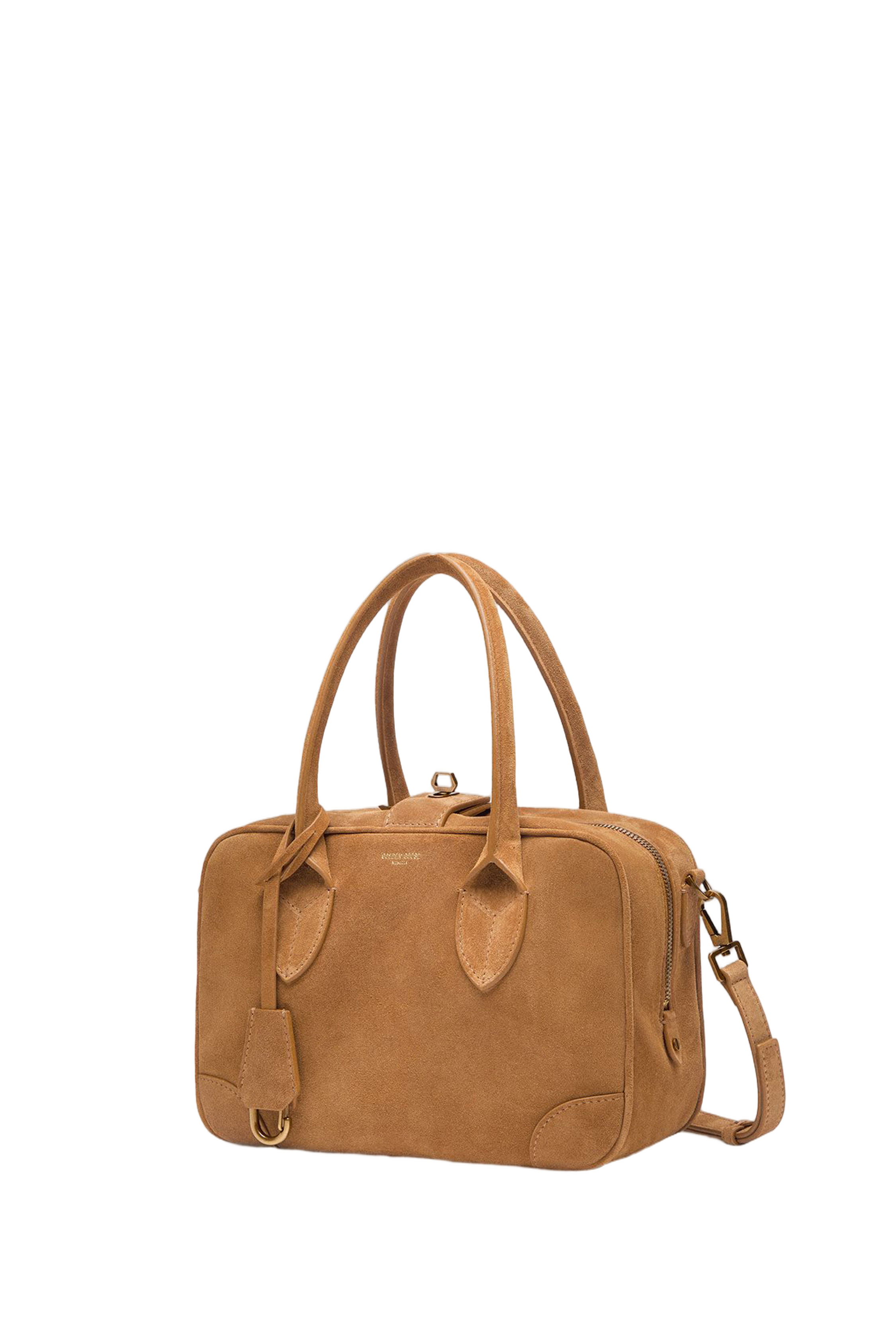 Suede Vita Shoulder Bag