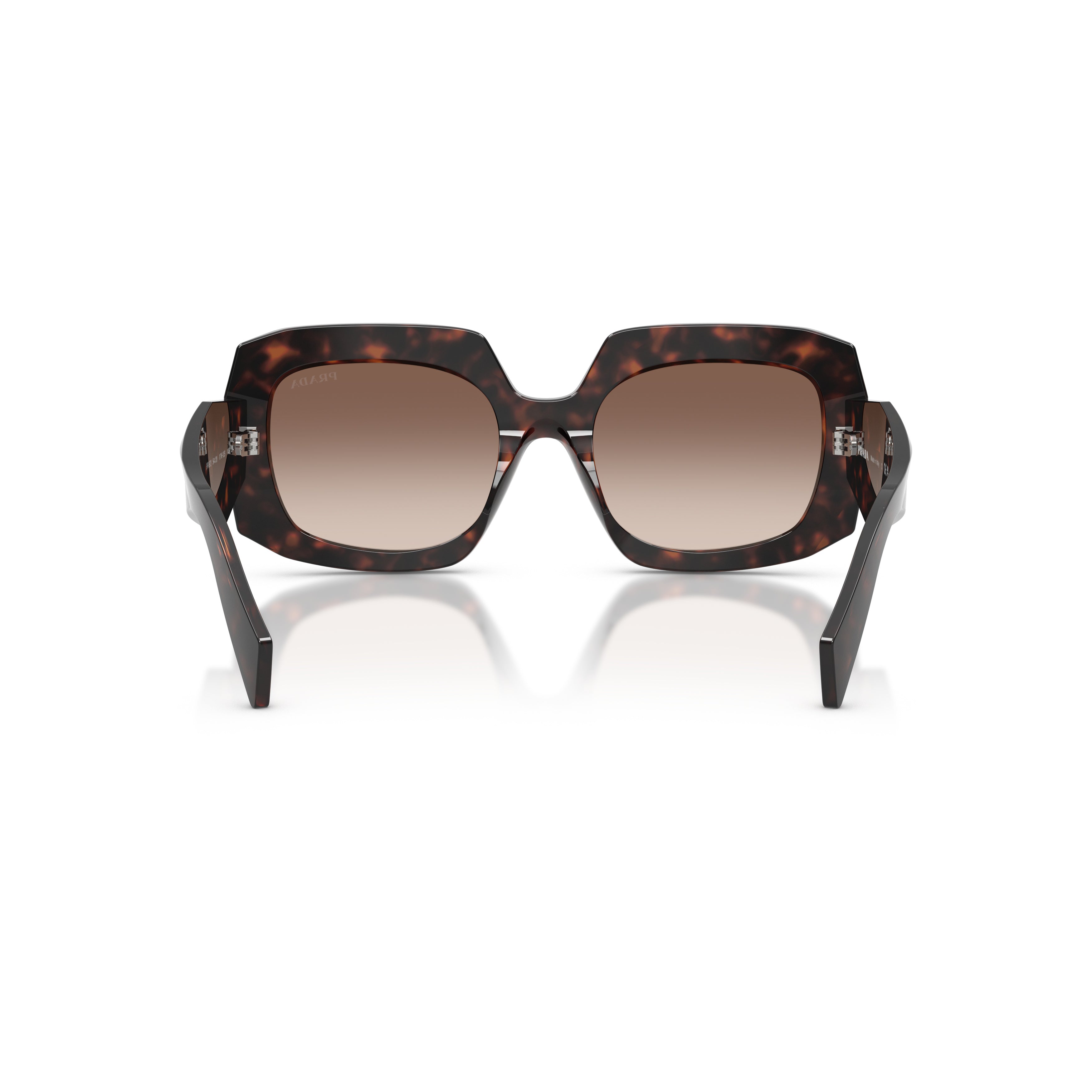 0pr B23s Oversized Square Frame Tortoiseshell Sunglasses