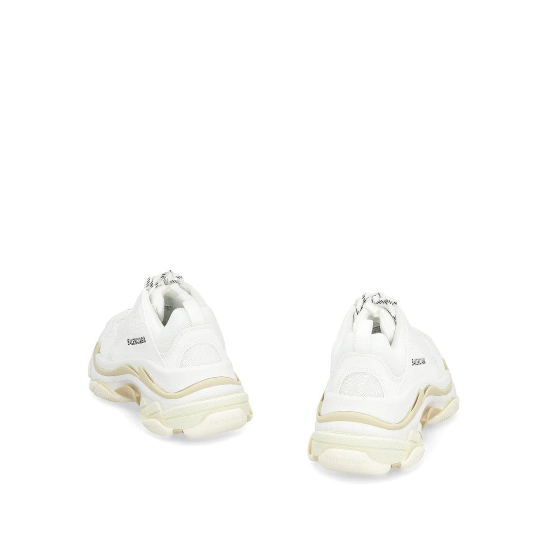 Triple S Low-Top Sneakers With Chunky Maxi Sole