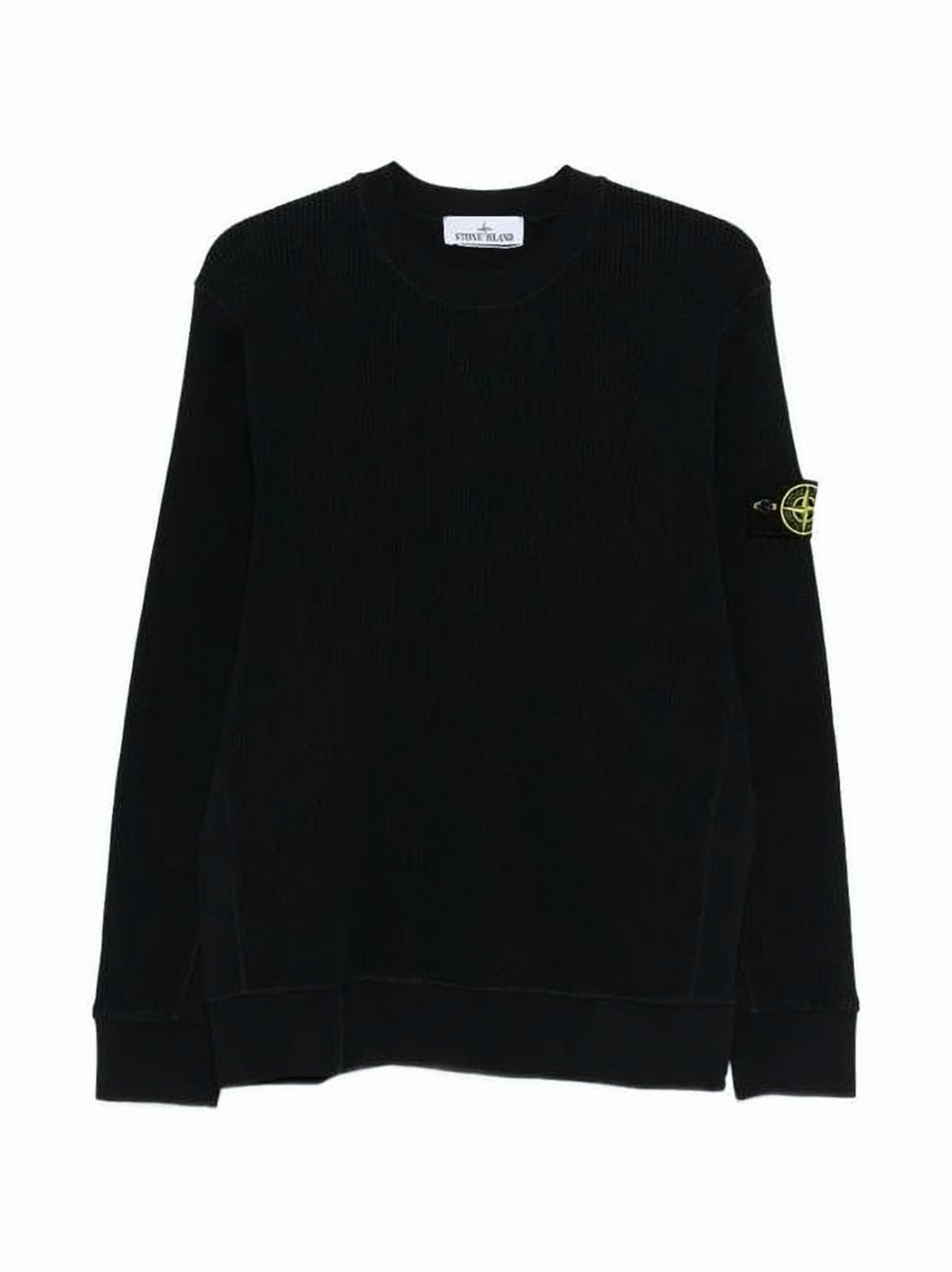 Textured Knit Long-Sleeve Shirt