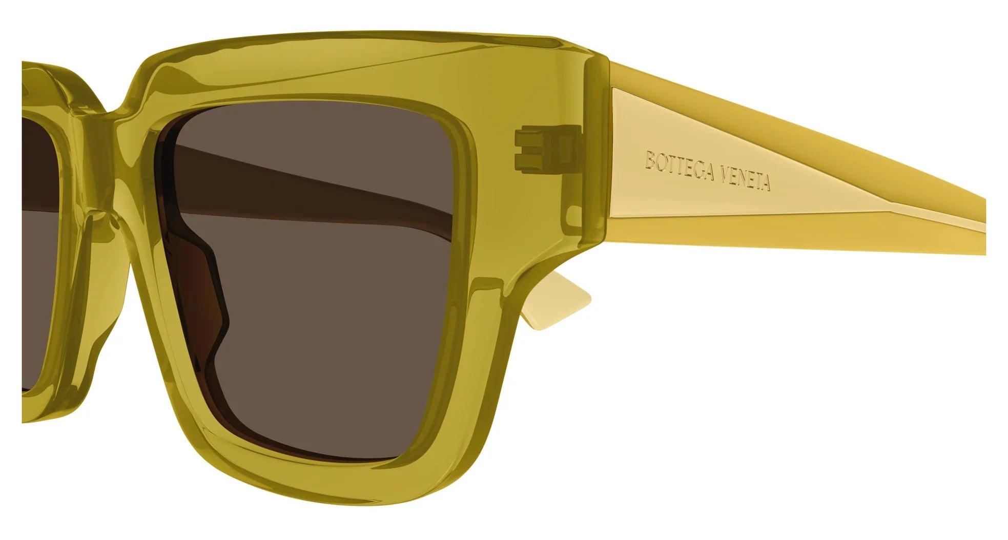 Sunglasses Bottega Veneta BV1276S 004 yellow yellow brown 52/19/145