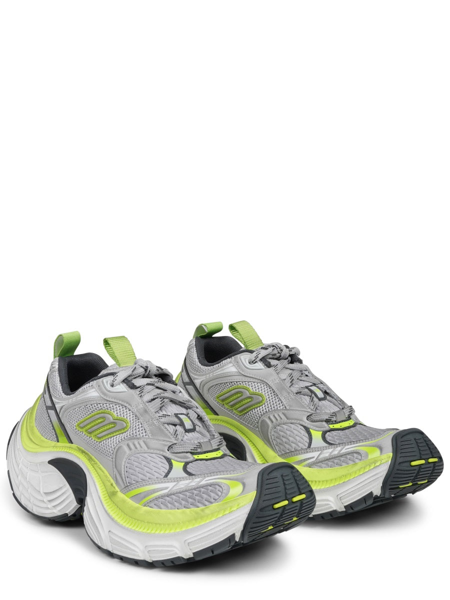 Sporty Sneakers With Chunky Sole And Reflective Details
