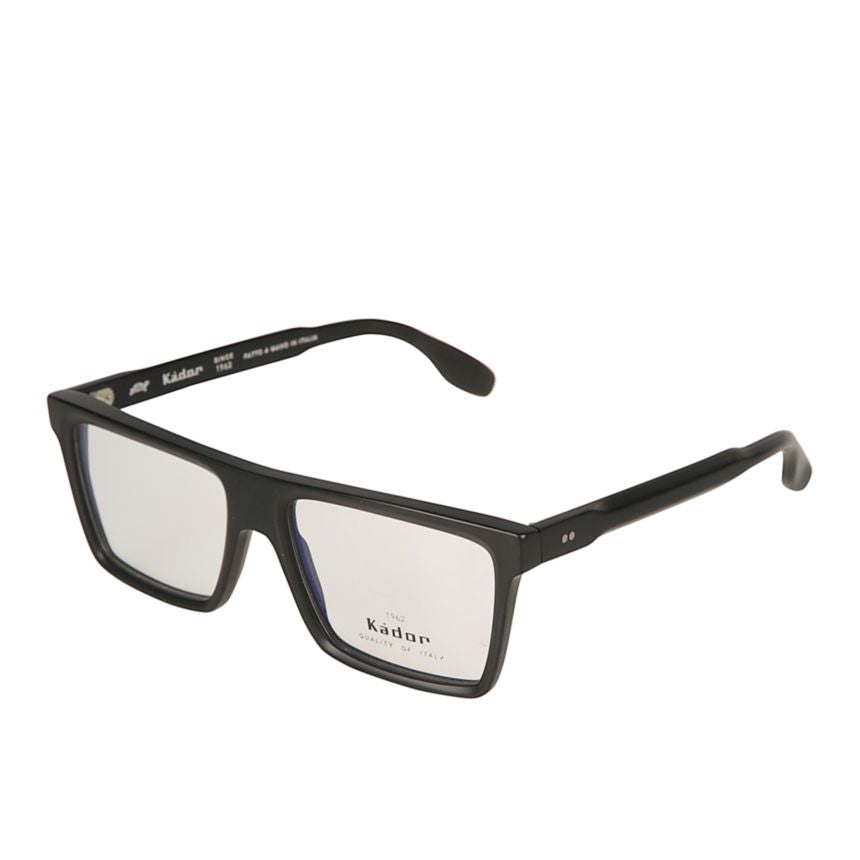 Big 2 Revolutionary Black Rectangular Sunglasses with Tapered Arms