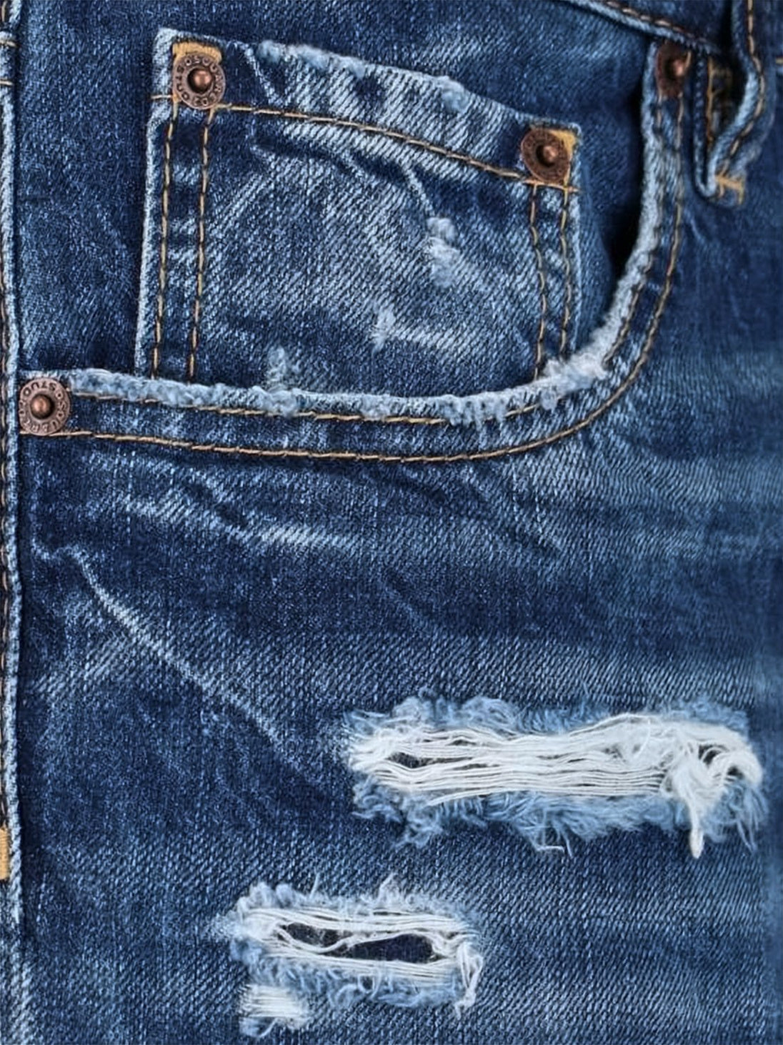 Classic Five-Pocket Denim Pants