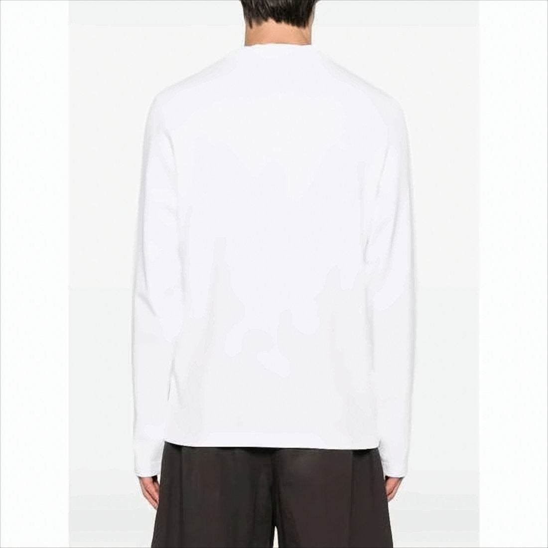 Long-Sleeve Cotton T-Shirt With Minimalist Design