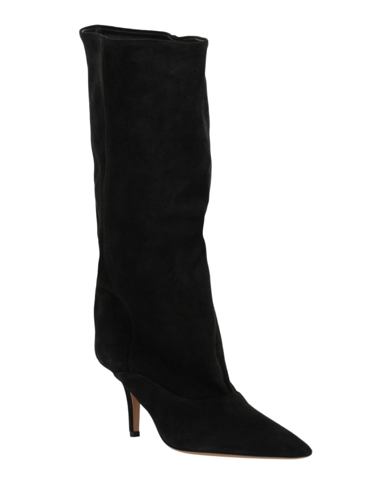 Ines Suede Mid-Calf Boots