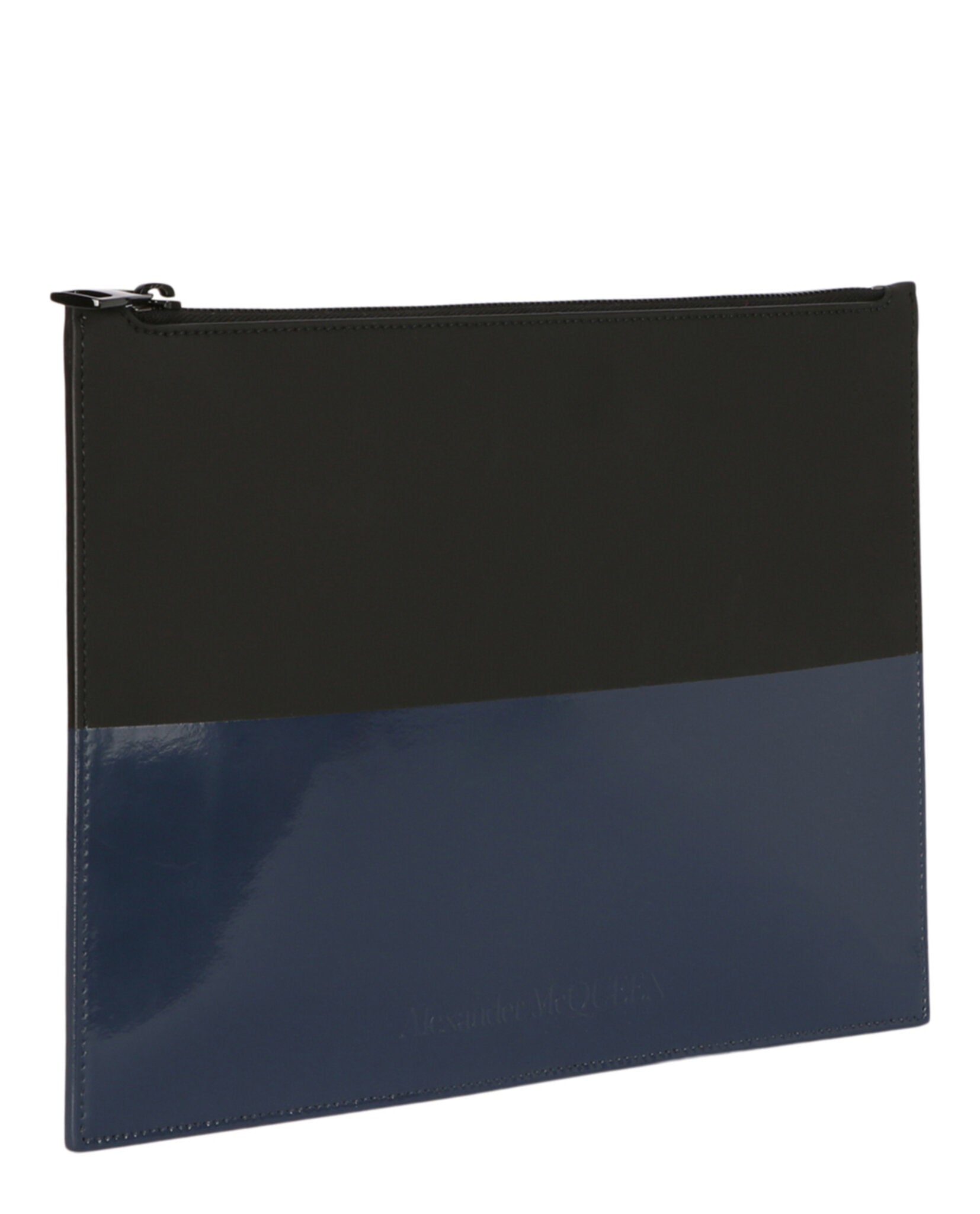 Logo Flat Zip Pouch
