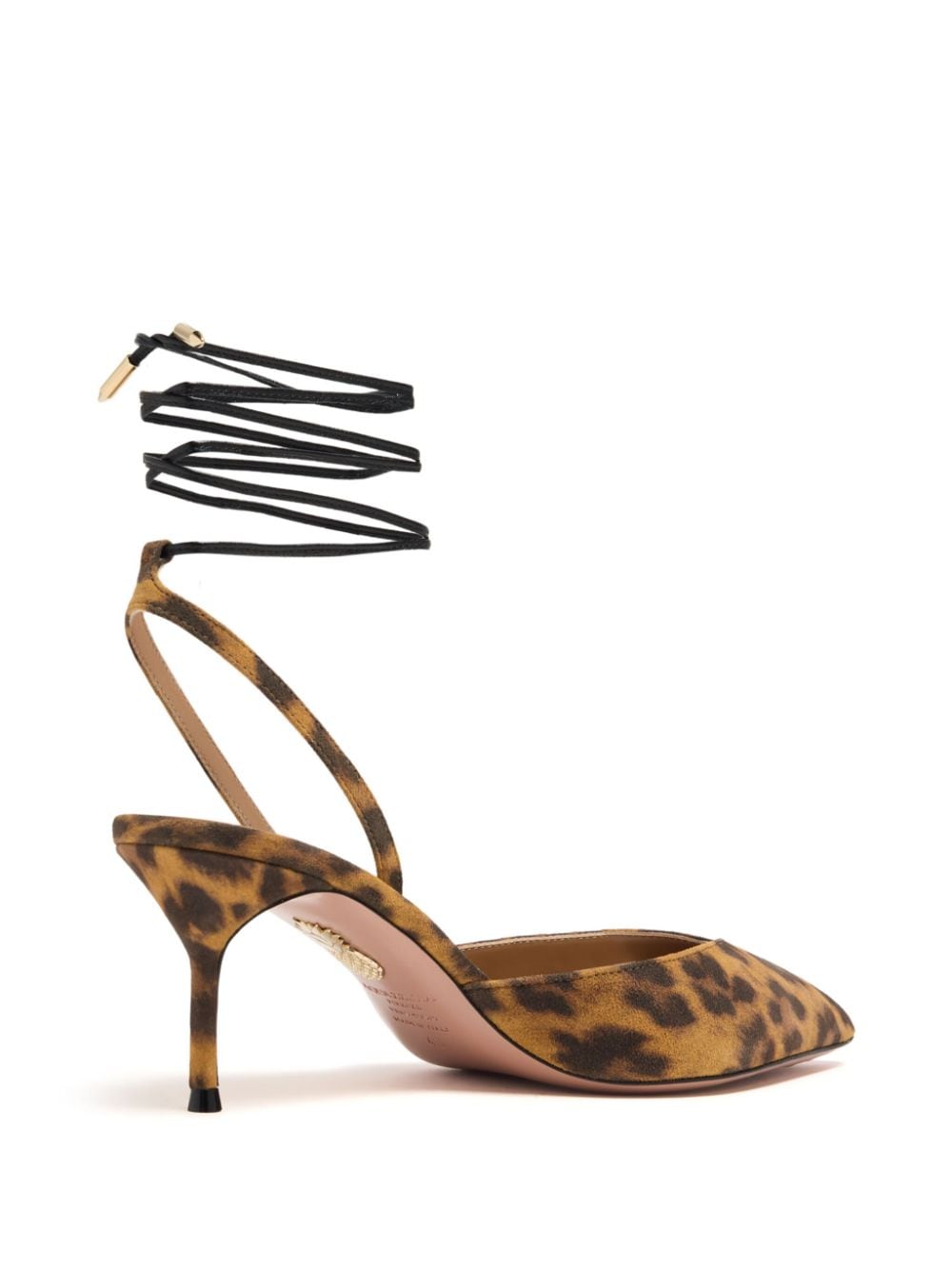 Leopard Print Pointed Toe Pumps