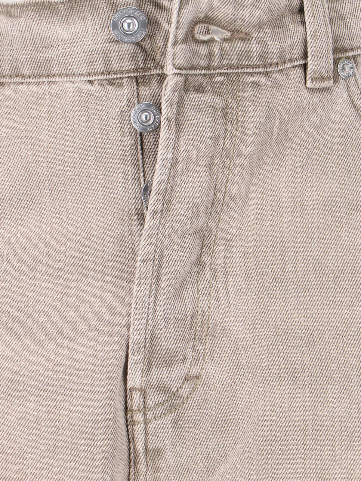 Gray First Cut Organic Cotton Jeans