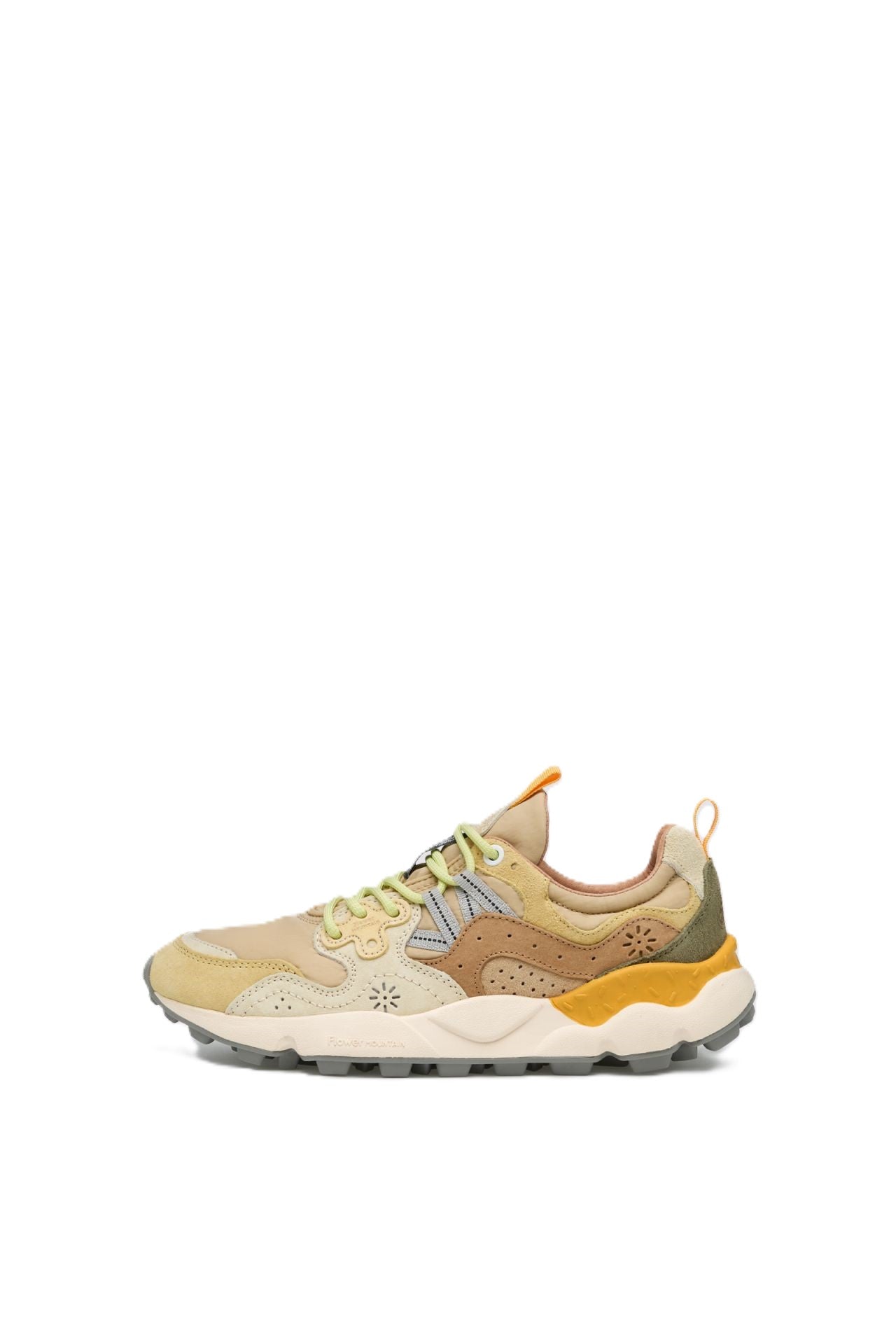 Layered Panel Sneakers with Chunky Sole