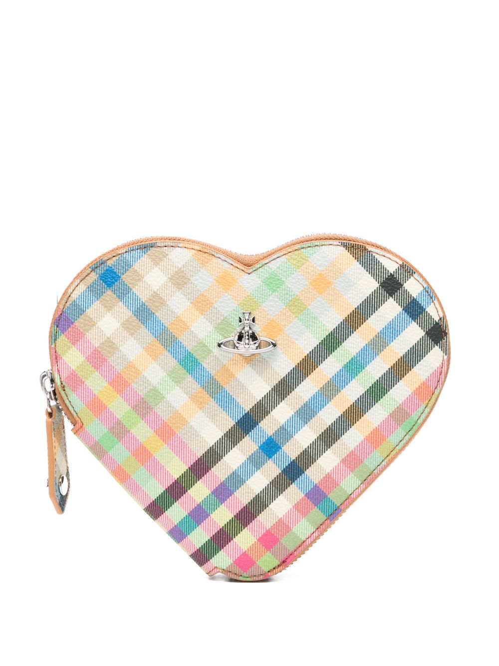 Checked Orb Chain Strap Bag
