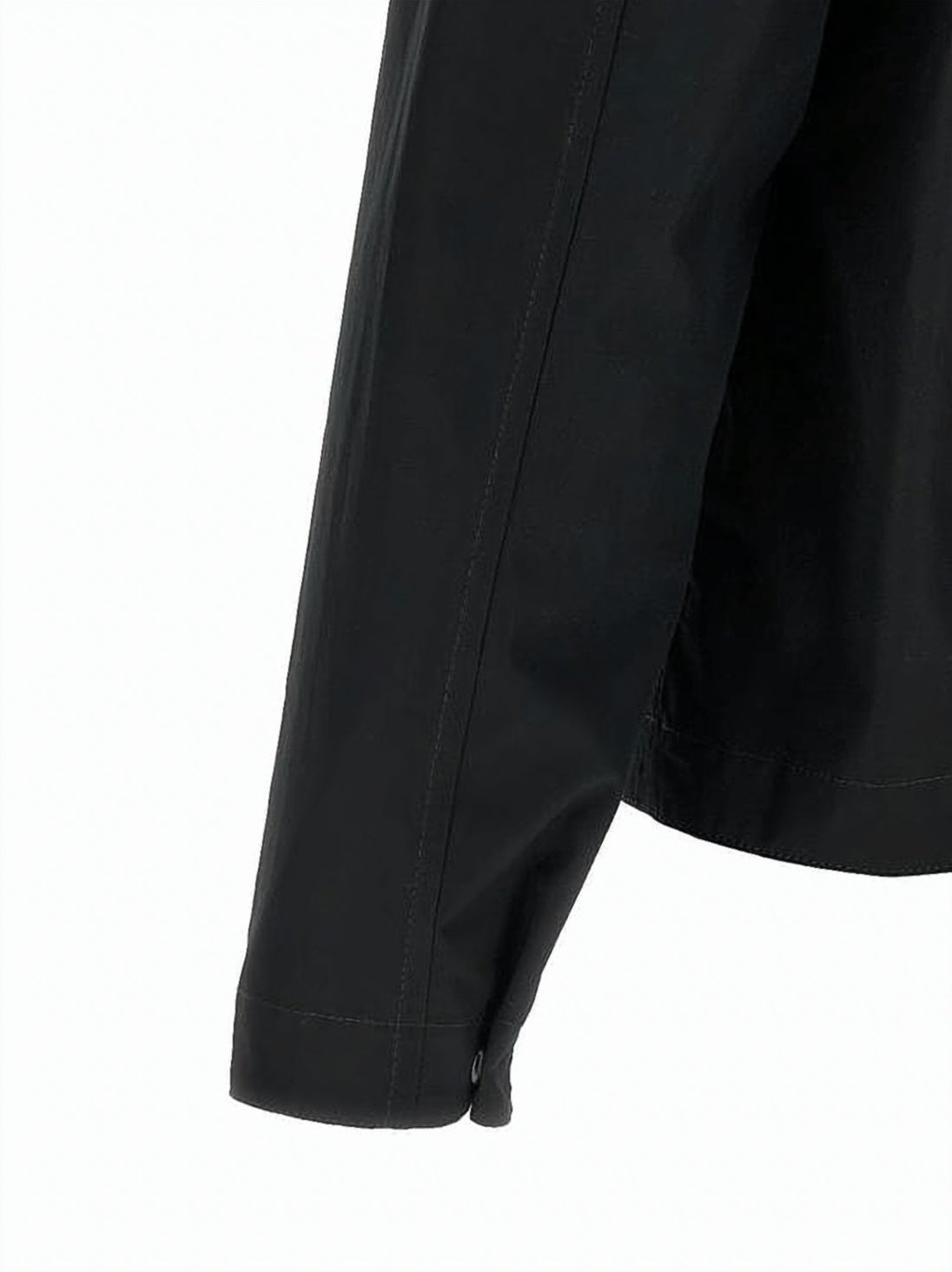 Black Jacket with Front Zipper