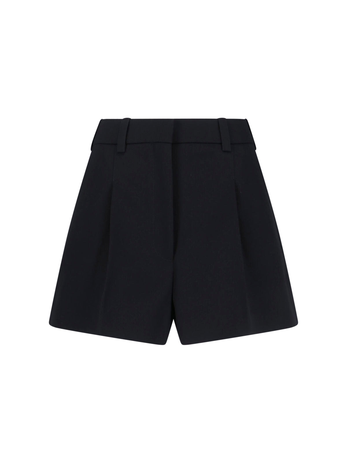 Wool Shorts – Black