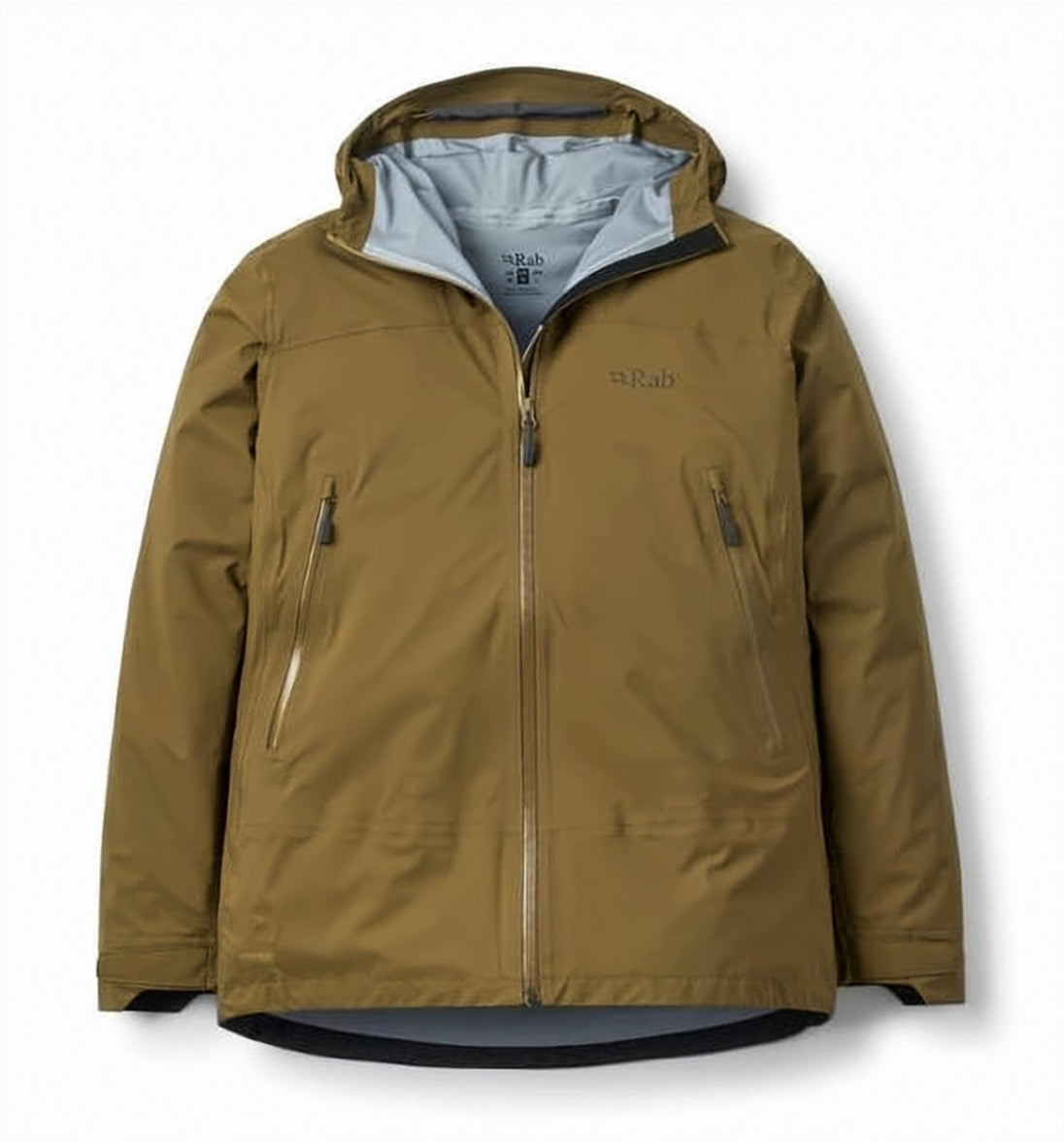 Structured Hooded Jacket with Zippered Pockets