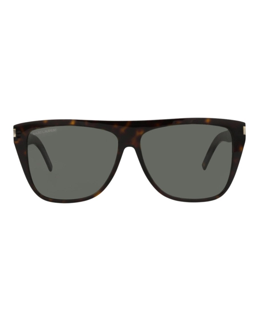 Round-Frame Acetate Sunglasses