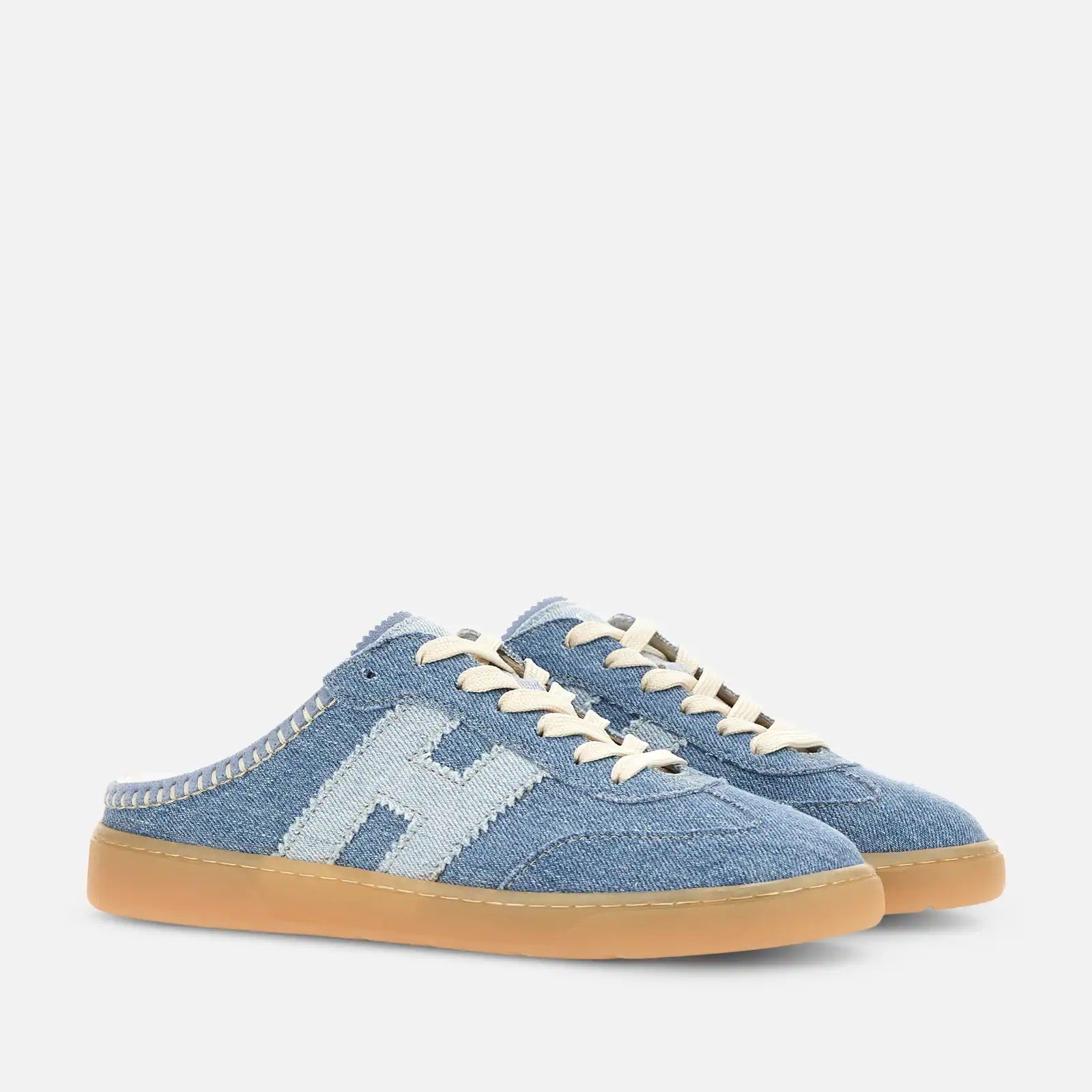 Denim Cool Sabot Cotton Sneakers