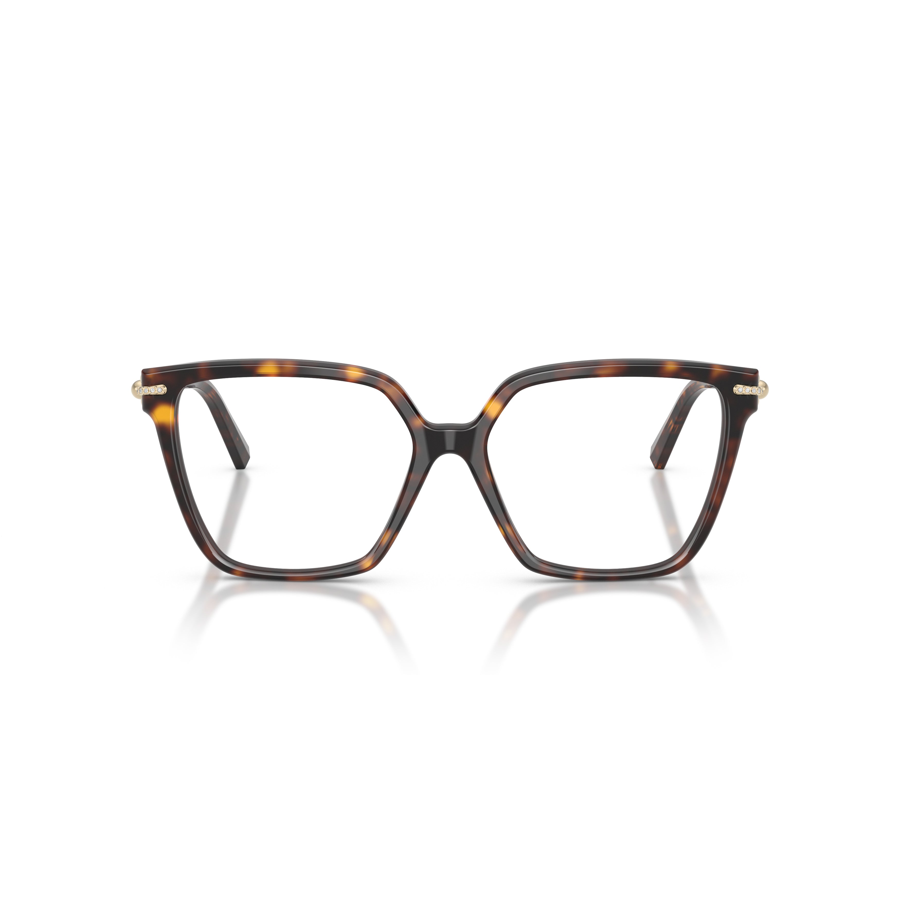 0tf2290bu Bold Oversized Square Frame Tortoiseshell Eyeglasses