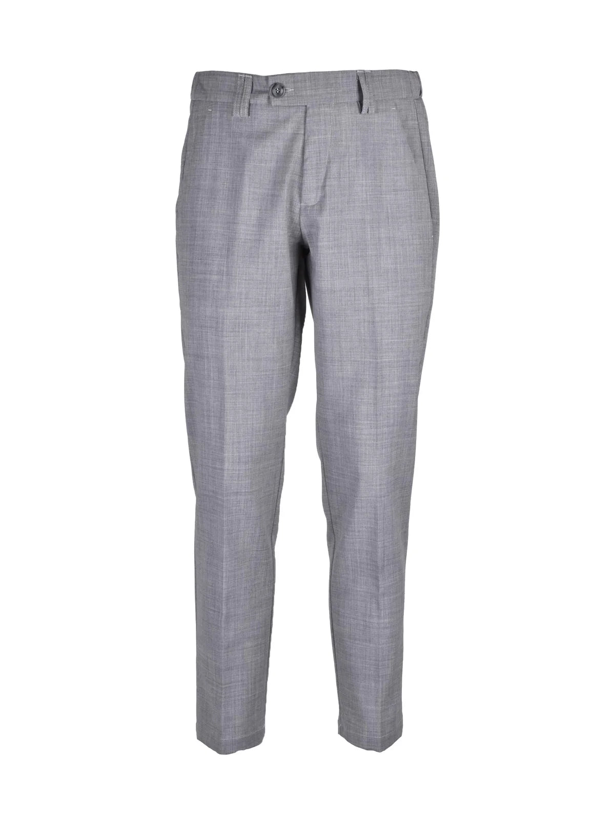 Ungaro Wool Polyester Stretch Trousers - Grey
