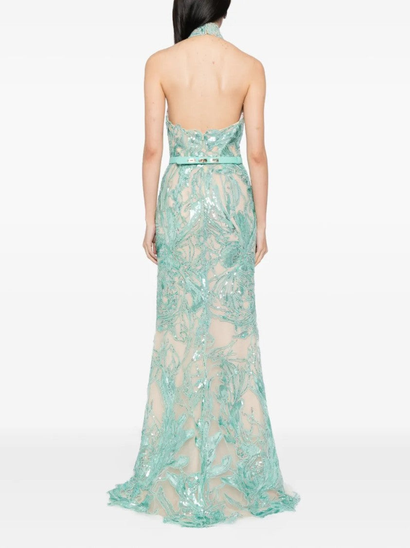 Embroidered Long Dress