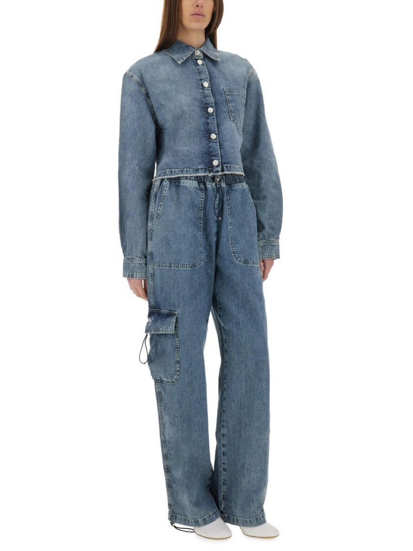 Cropped Denim Jacket