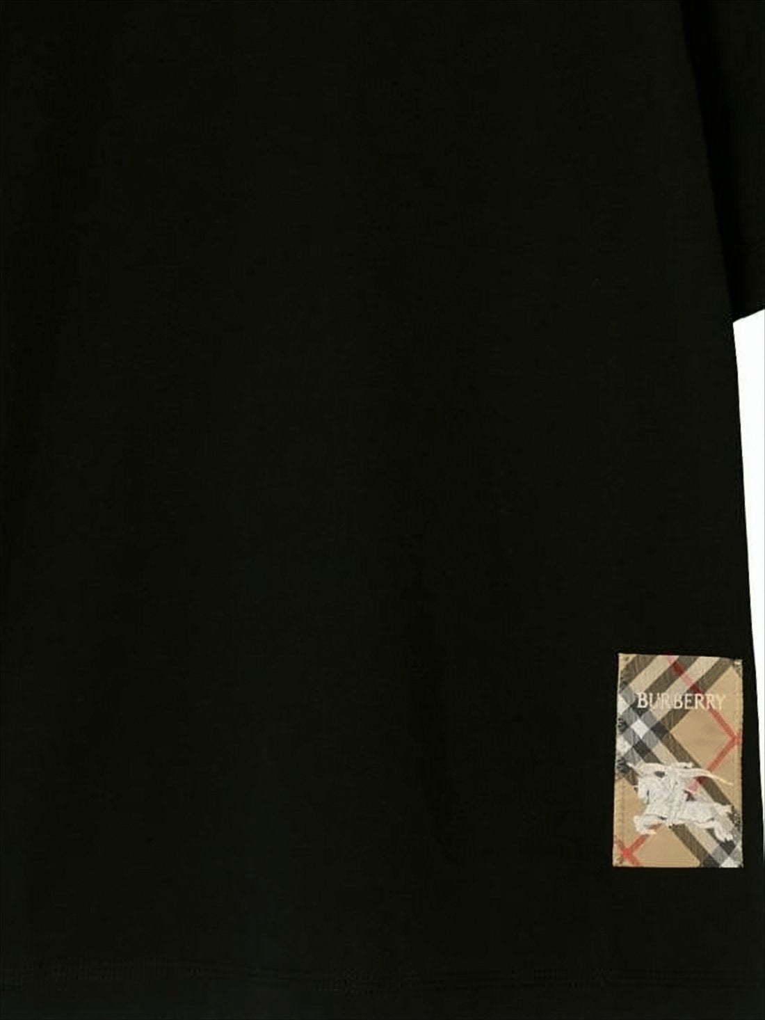 Black Cotton T-Shirt