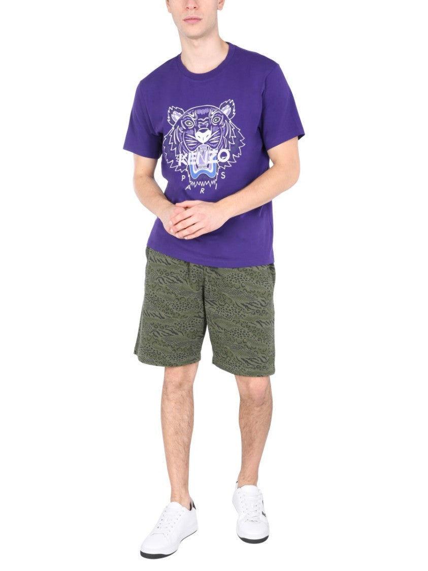Mid-Thigh Bermuda Shorts