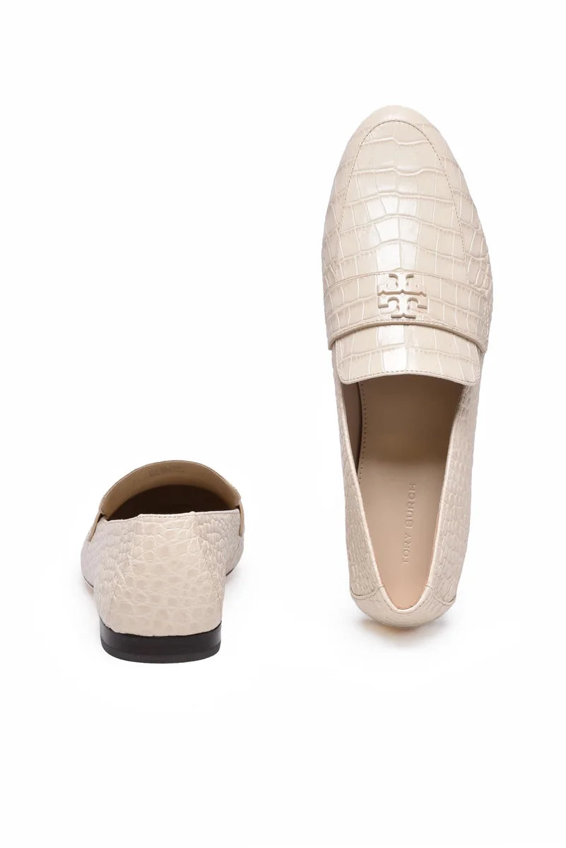 Leather Loafers - Cream