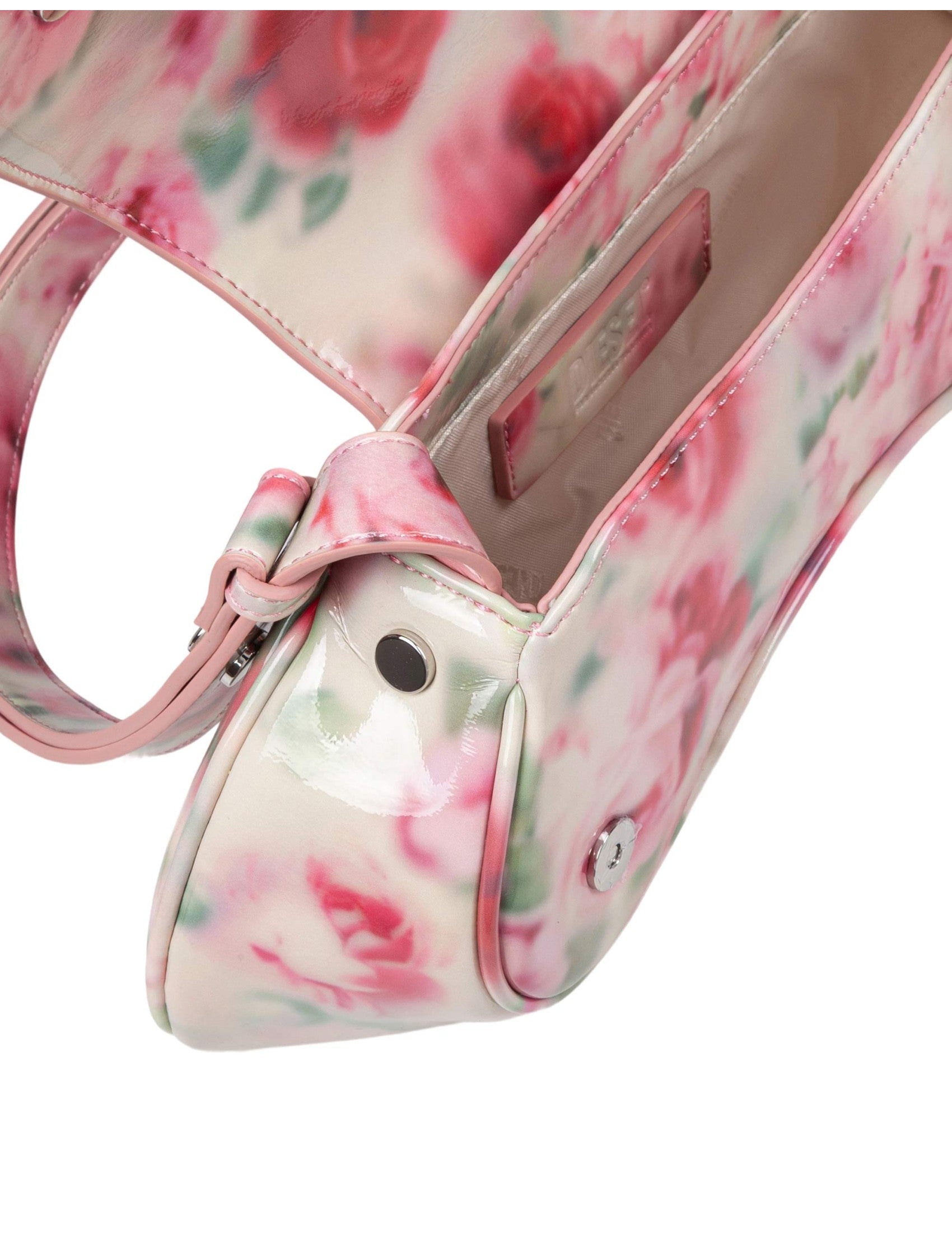 Play Bag In Glossy Printed Pu