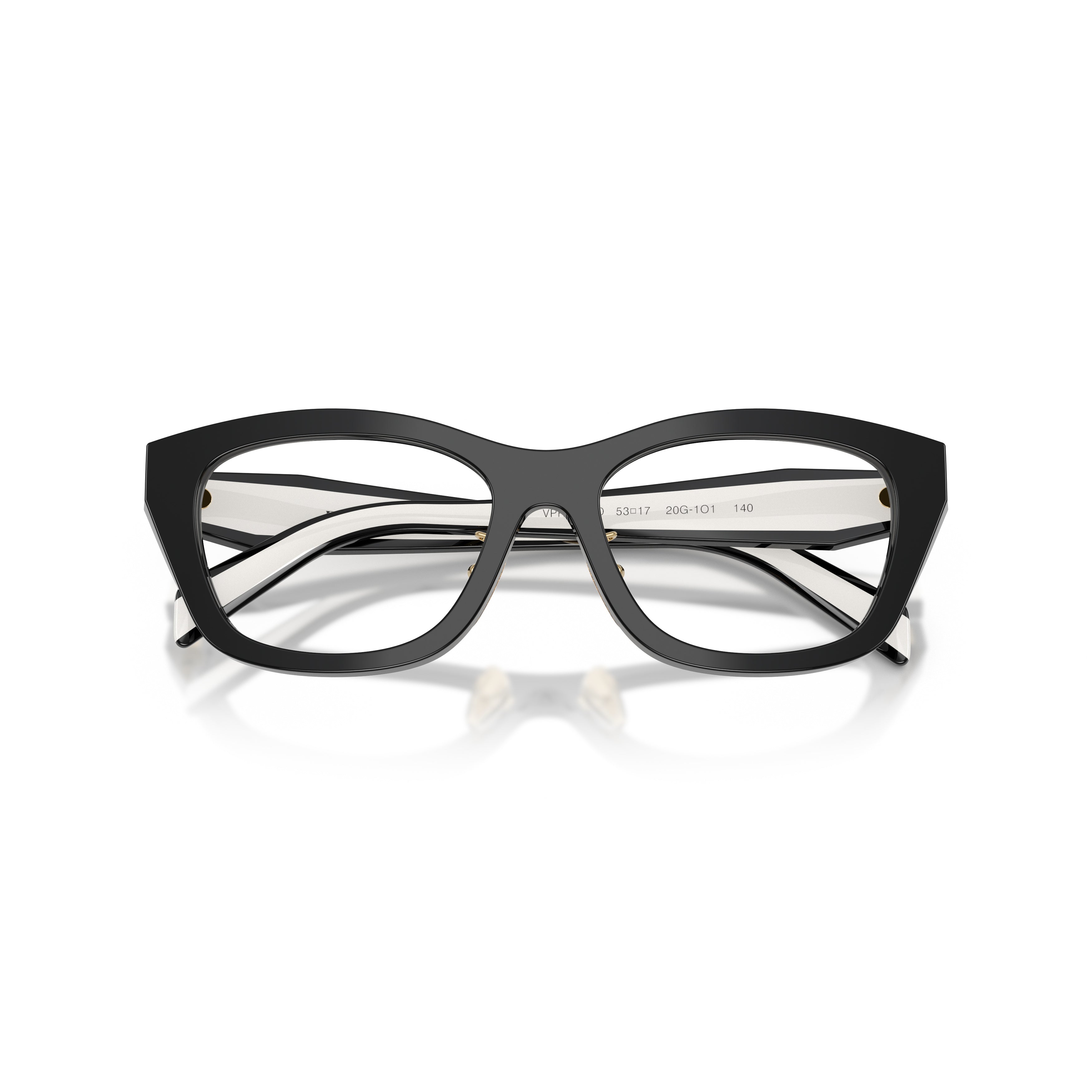 0pr D11vd Angular Cat-Eye Acetate Eyeglasses