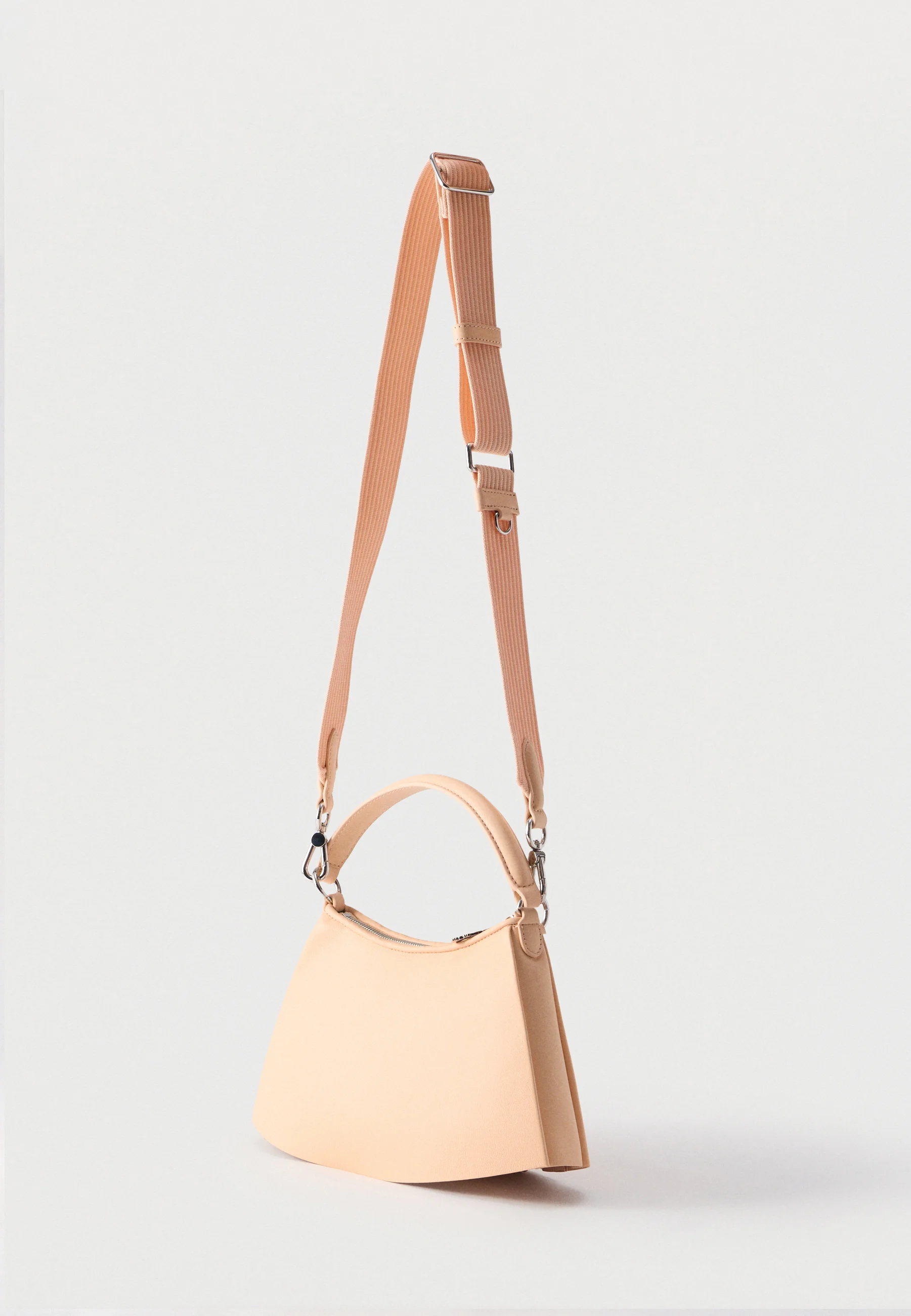Pink Lenglen Leather Shoulder Bag