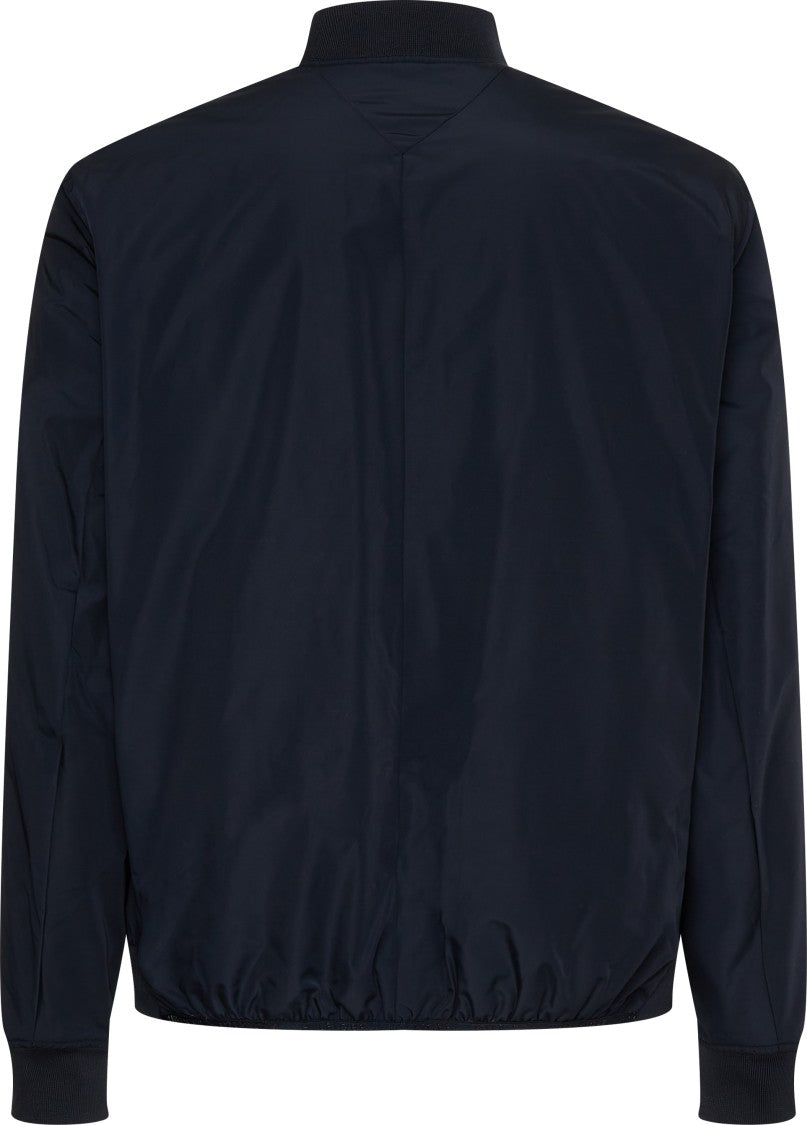 Navy Blue Zip-Up Jacket