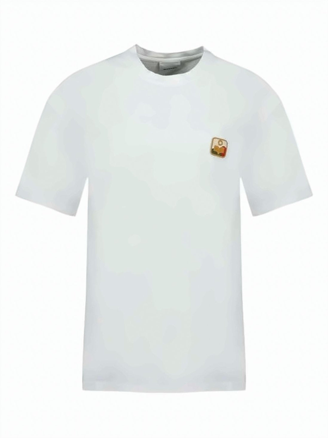 Embroidered Patch Short-Sleeve T-Shirt
