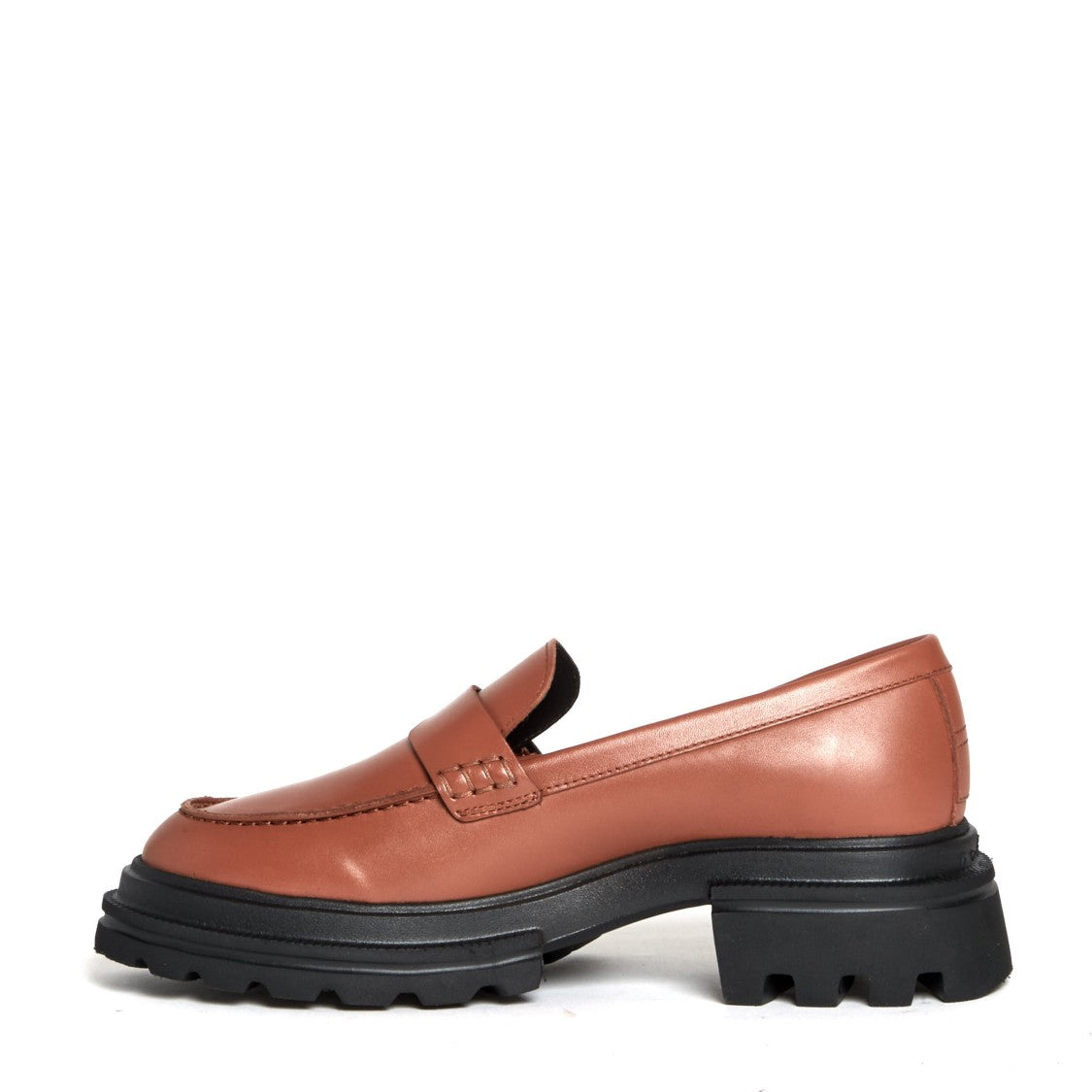 Brown Leather Moccasin