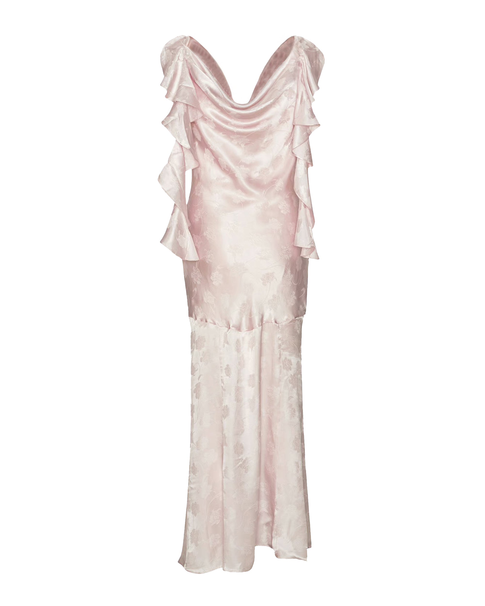Orchid Ice Waterfall Maxi Dress