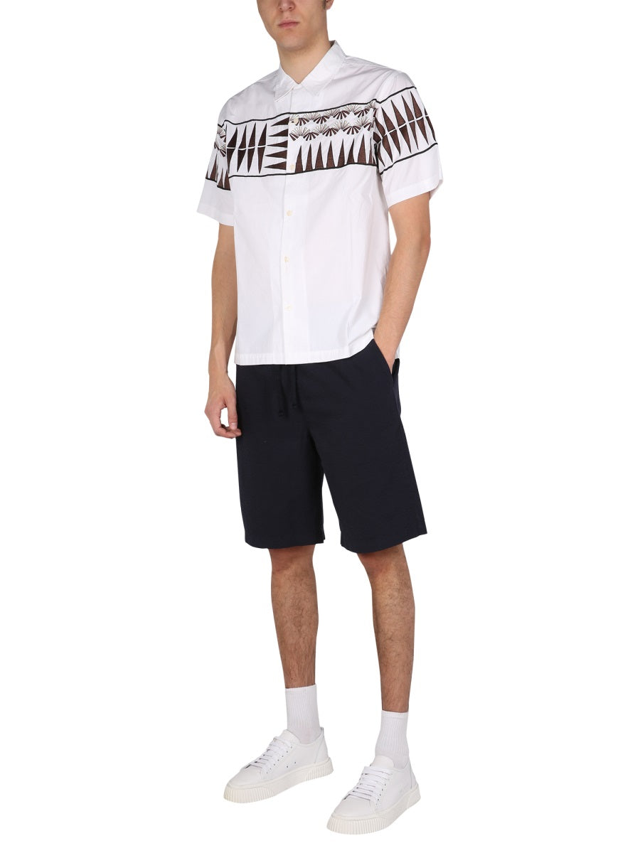 Boxy Fit Short-Sleeve Shirt