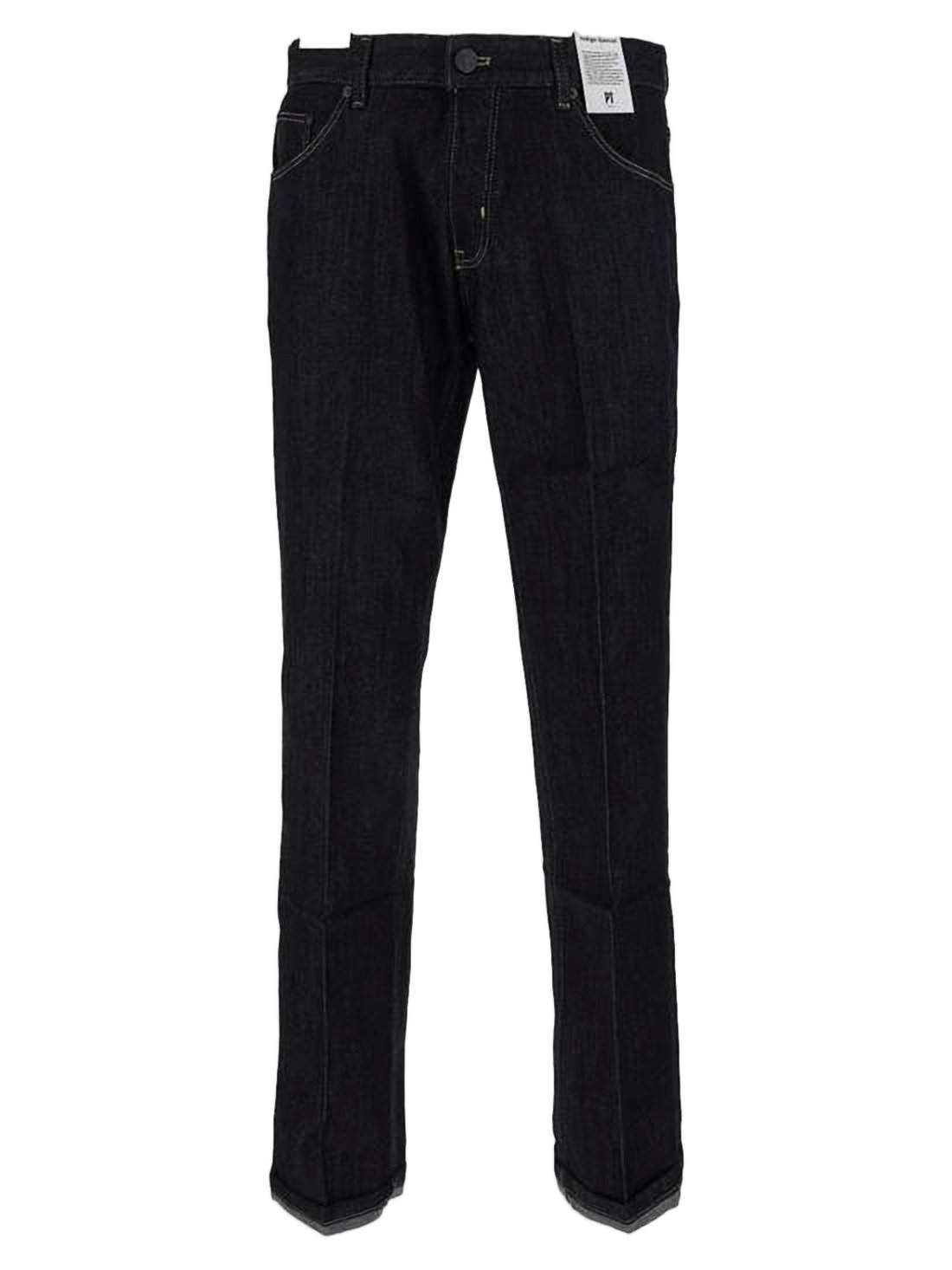 Classic Straight-Leg Denim Pants