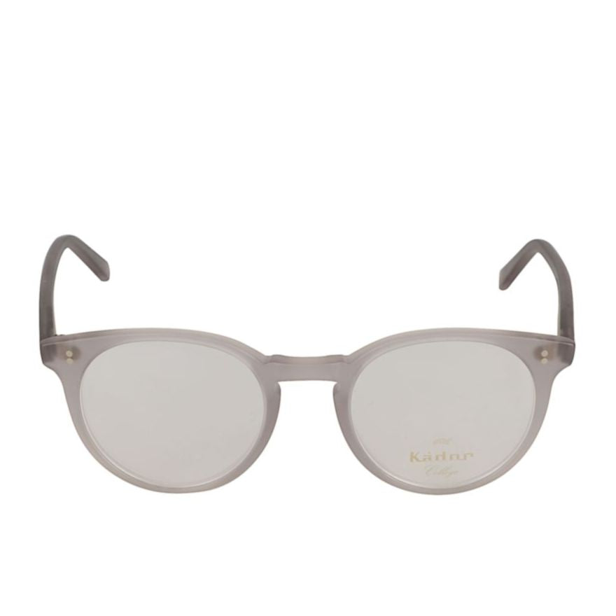 Chyli/N Translucent Matte Taupe Rounded Lens Eyeglasses