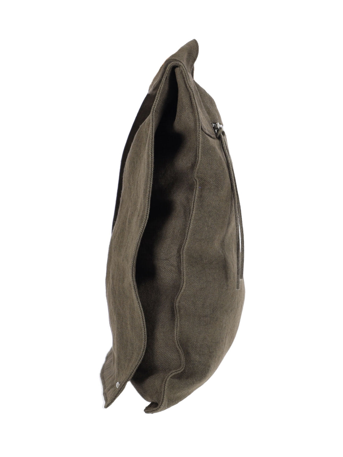 Brown Grande Slack Linen Shoulder Bag