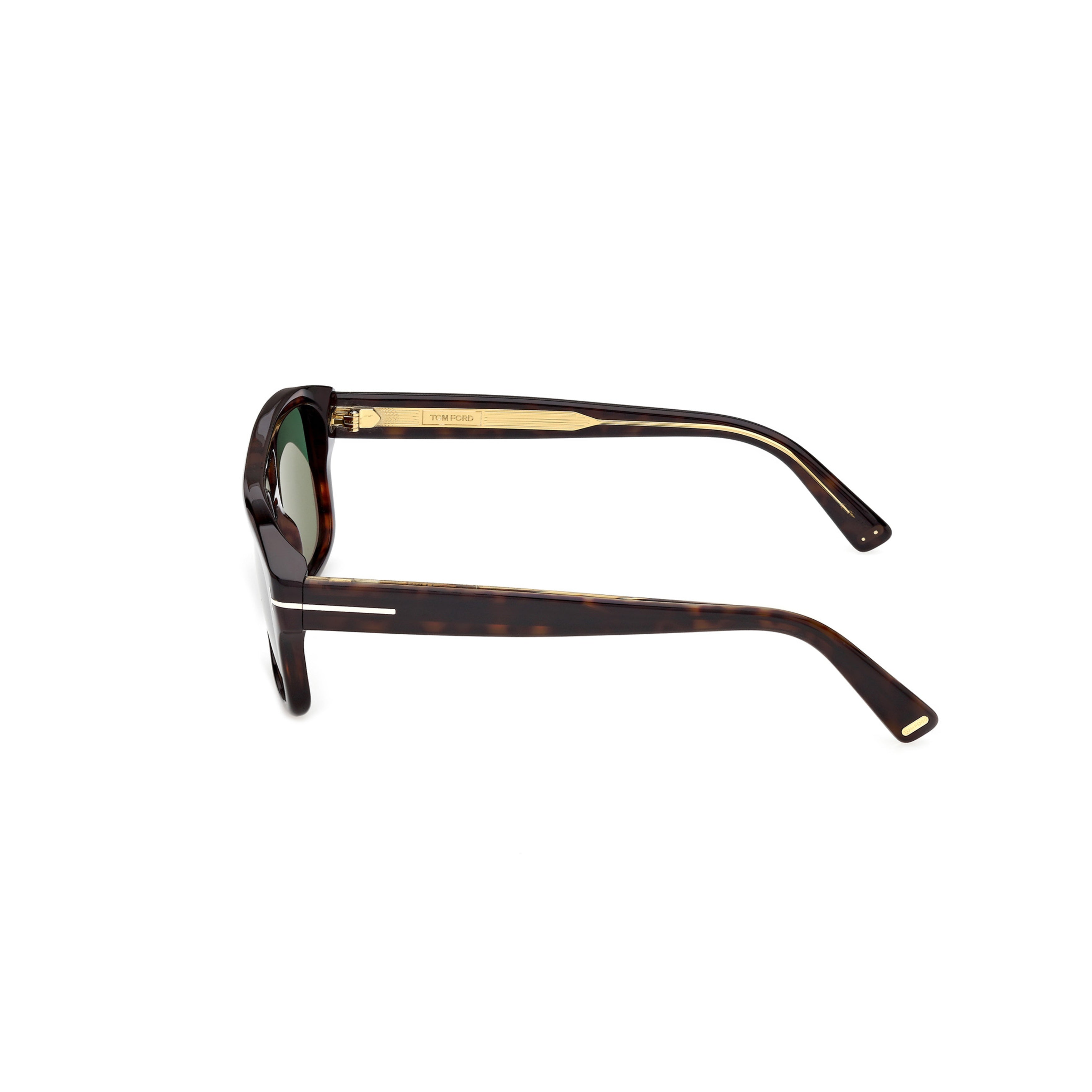 Ti0022 Bold Rectangular Tortoiseshell Sunglasses