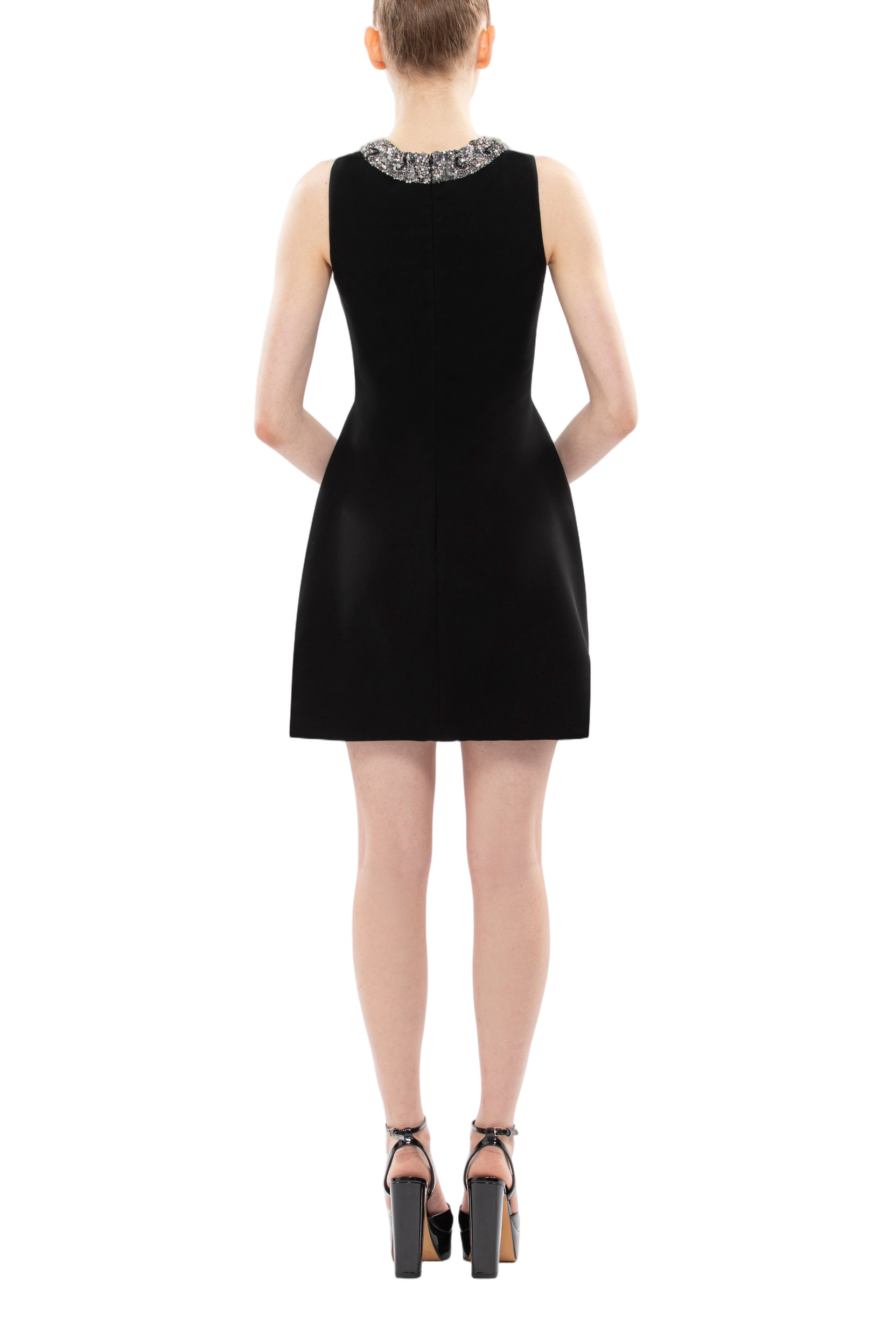 Embellished Mini Dress