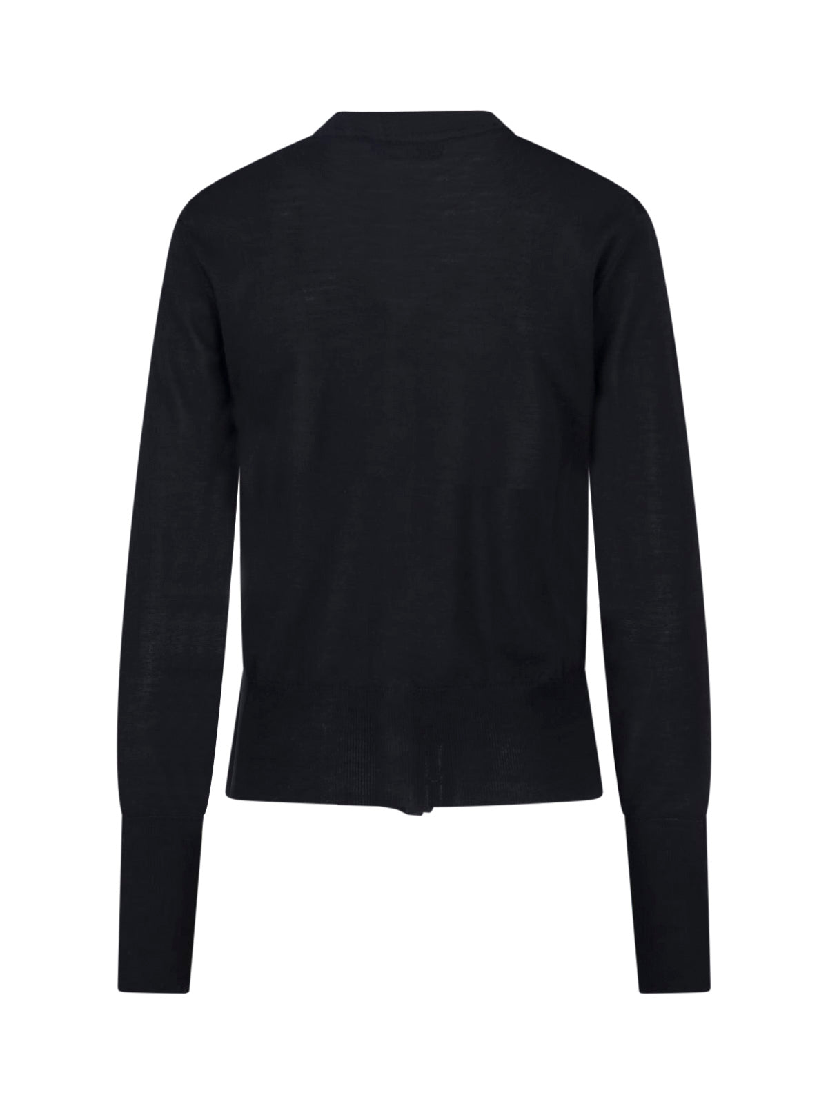 Black Bea Wool Silk Cardigan