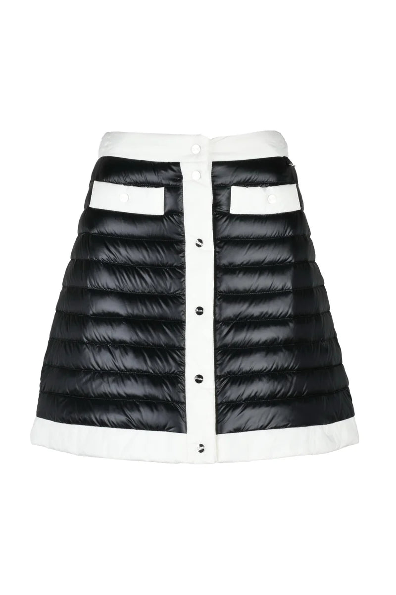 Down Mini Skirt - Black