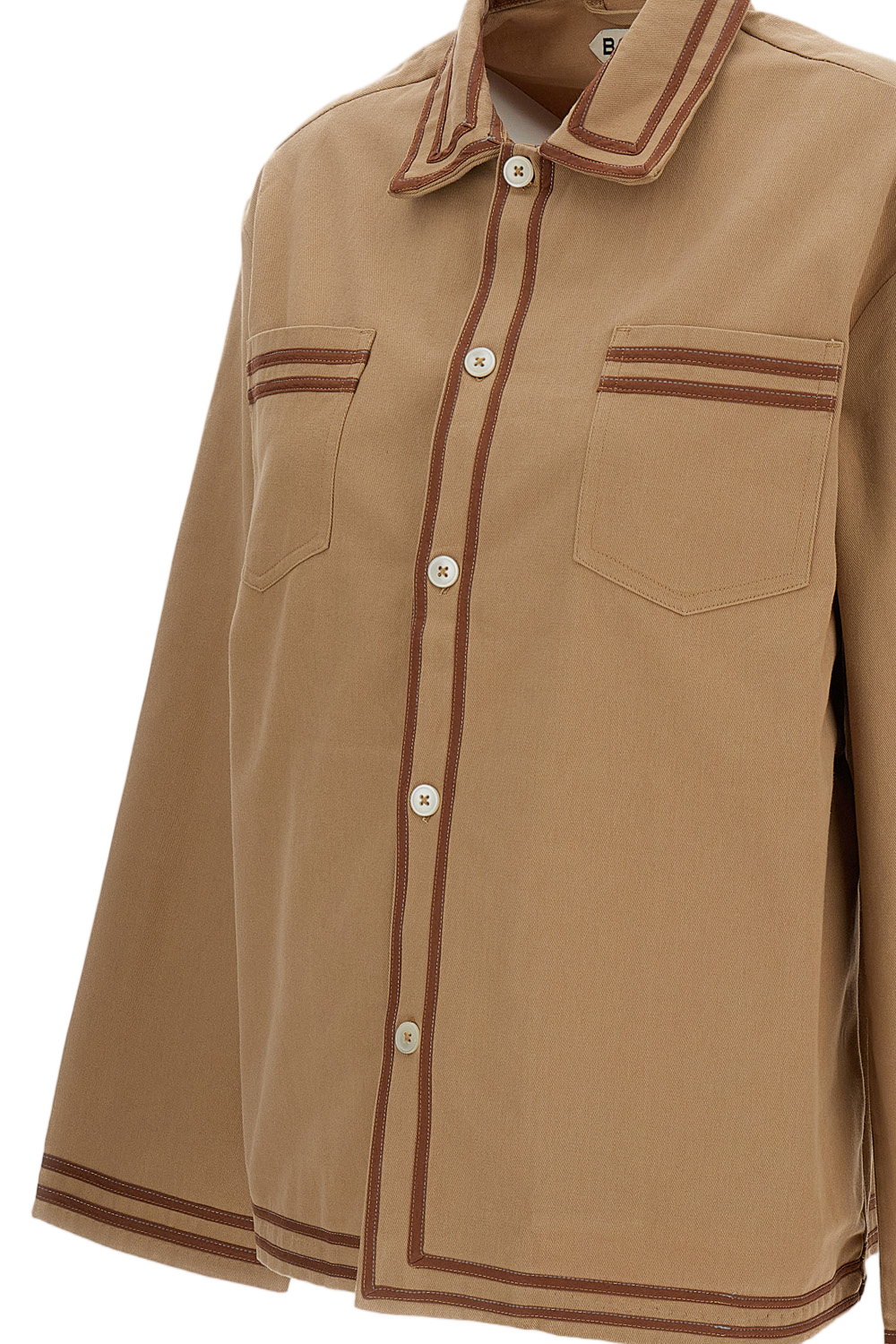 Brown Canteen Cotton Overshirt