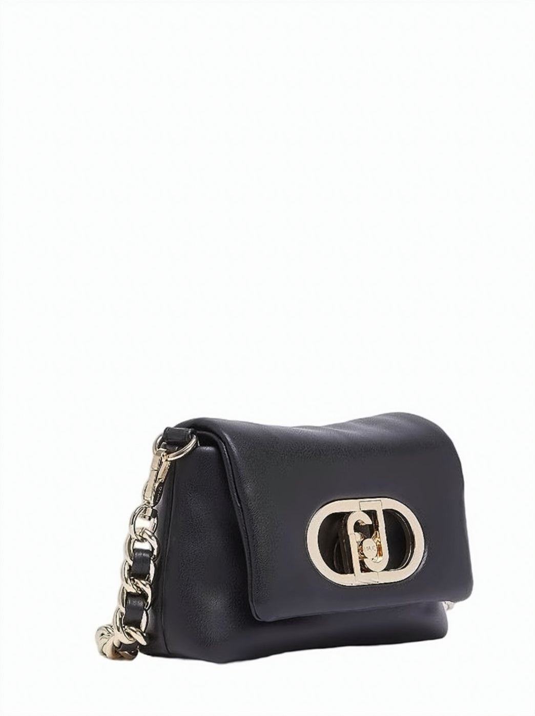 Lapuffy Nappa Effect Shoulder Bag