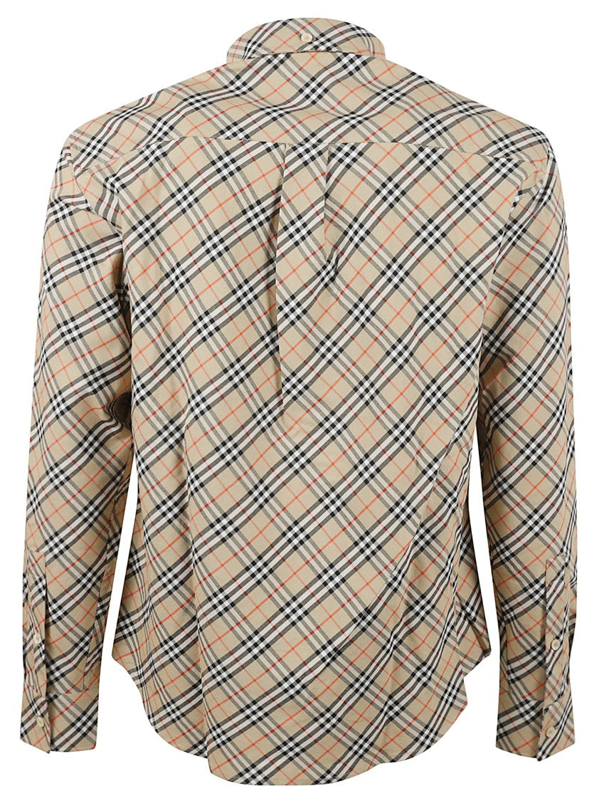 Plaid Button-Down Shirt With Tailored Fit