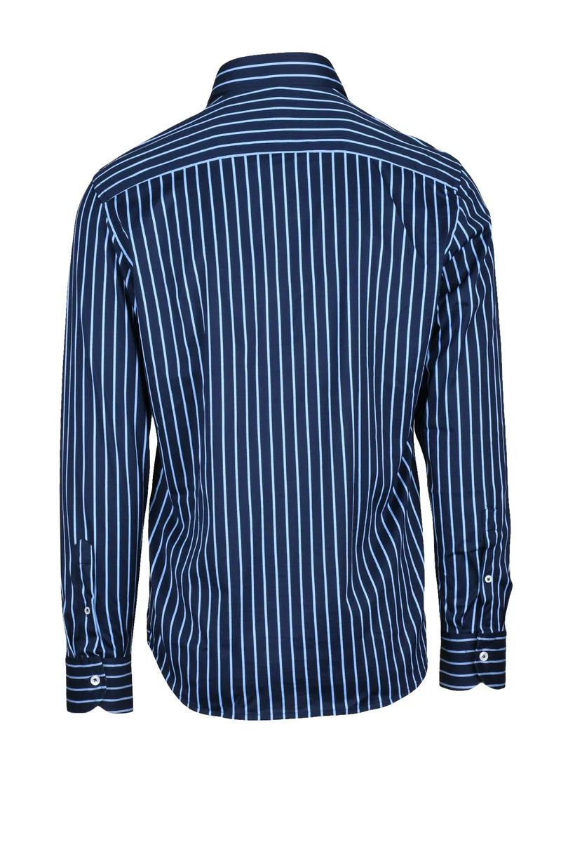 Oxford Shirt - Blue/Light Blue