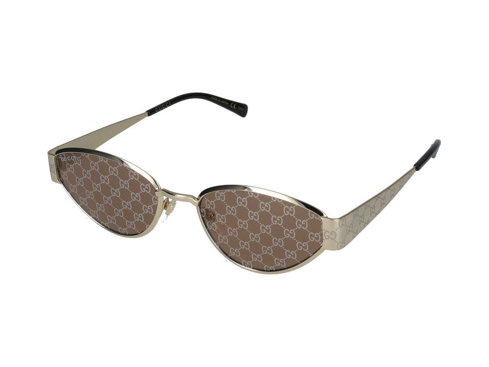 Sunglasses Gucci GG1853S 003 gold gold brown 55/19/145