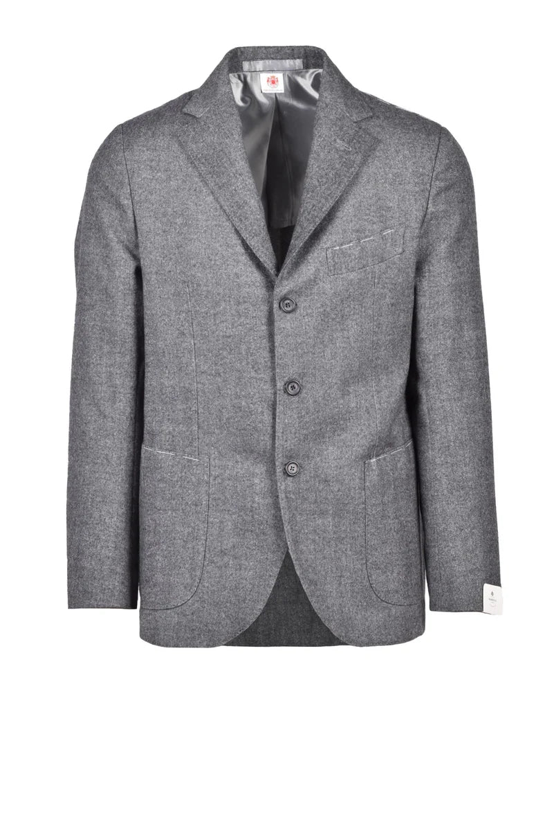 Virgin Wool Jacket - Grey